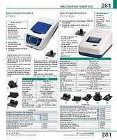Spectrophotomètre UV-VISible pour analyses biologiques Jenway® Genova Plus