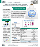 Bioréacteur / densimètre cellulaire temps réel analyse et enregistrement de la croissance cellulaire en temps réel