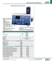 Photomètre de flamme 230 V