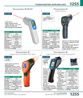 Thermomètre IR visée 2 points