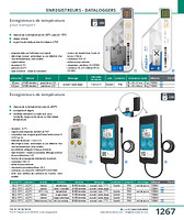 Enregistreurs de température pour neige carbonique