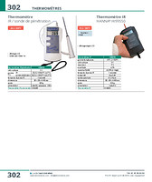 Thermomètre combiné infrarouge et sonde de pénétration