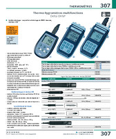 Thermo-hygromètre datalogger électronique RS232/USB sans sonde