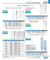 Tubes à centrifuger en verre DURAN, sans rebord
