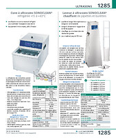 Laveur à ultrasons SONOCLEAN® chauffant de pipettes et burettes