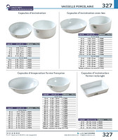 Capsules d'incinération forme profonde avec bec
