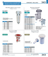 Bouchons PTFE pour cols à rodages coniques