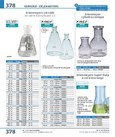 Erlenmeyers cylindro-coniques PYREX®