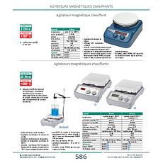 Agitateur magnétique chauffant
