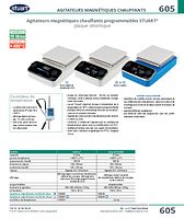 Agitateurs magnétiques chauffants programmables STUART® plaque céramique