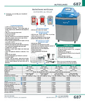 Autoclaves verticaux connectés au Cloud