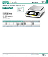 Balances de laboratoire Entris® II écran tactile