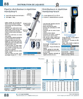 Pipette-distributeur à répétition HandyStep®S