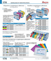 Etiquettes cryogéniques adhésives rectangulaires