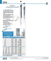 Pipettes Transferpettor à déplacement positif