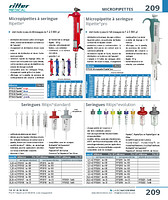 Micropipettes à seringue Ripette®