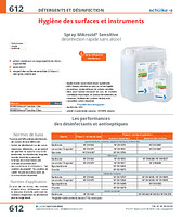 Spray Mikrozid® Sensitive désinfection rapide sans alcool