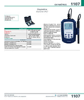 Oxymètre étanche IP67