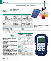 pH / mV / °C-mètre étanche IP67