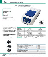 Spectrophotomètres VISibles et UV / VISibles Jenway® 7200 et 7205