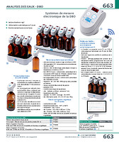 Systèmes de mesure électronique de la DBO
