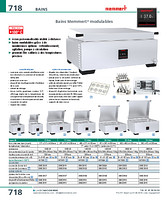 Bains Memmert® modulables