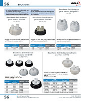 Bouchons distributeurs pour bidons Nalge B83 en PE