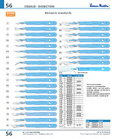 Bistouris standards n°16 