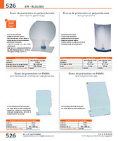 Ecran de protection en polycarbonate anti-gamma