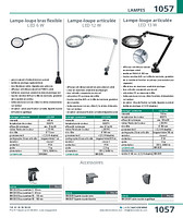 Lampe-loupe bras flexible LED 6 W - RING LED