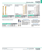 Spatules de Ayre en bois