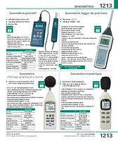 Sonomètre affichage graphique à barres