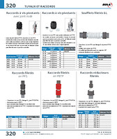 Soufflets filetés GL
