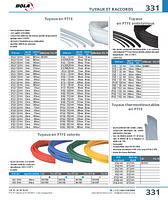 Tuyaux thermorétractables en PTFE