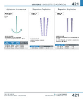Agitateurs forme ancre , PYREX®