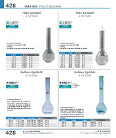 Fiole Kjeldahl à col rodé