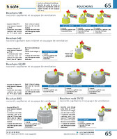 Bouchon rodé 29/32 raccords capillaires et soupape de ventilation