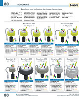 Bouchon B83 avec indicateur de niveau électronique