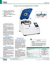Broyeur ultracentrifuge RETSCH® ZM300 
