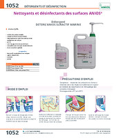 Détergent DETERG'ANIOS SURACTIF MARINE