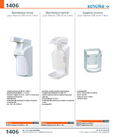 Supports muraux pour flacons 500 ml et 1 litre