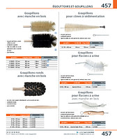 Goupillons pour cônes à sédimentation
