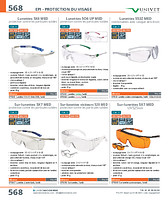 Lunettes 5X6 MED protection contre les particules solides