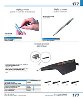 Crayon graveur électrique