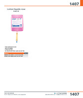 Lotion liquide rose nacre