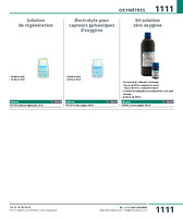 Kit solution zéro oxygène en flacon de 500 ml