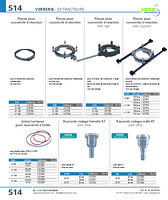 Raccords rodage mâle KF avec olive