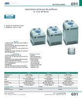 Autoclaves verticaux de paillasse 8, 12 et 20 litres