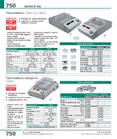 Thermobloc 1 bloc, +105°C