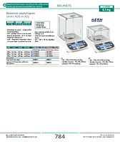 Balances analytiques séries ADB et ADJ